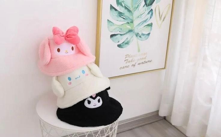 Sherpa Character Bucket Hats