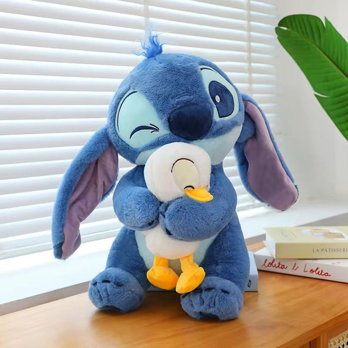 Hot Pink & Blue Character Smooth Fur Plush Toys